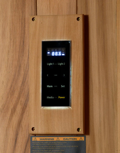 Golden Designs Sundsvall Edition 2-Person Traditional Sauna
