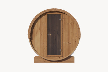 SaunaLife Model E6 3-Person Barrel Sauna
