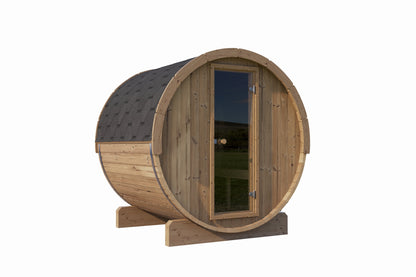 SaunaLife Model E7 4-Person Sauna Barrel