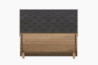 SaunaLife Model E8 6-Person Sauna Barrel