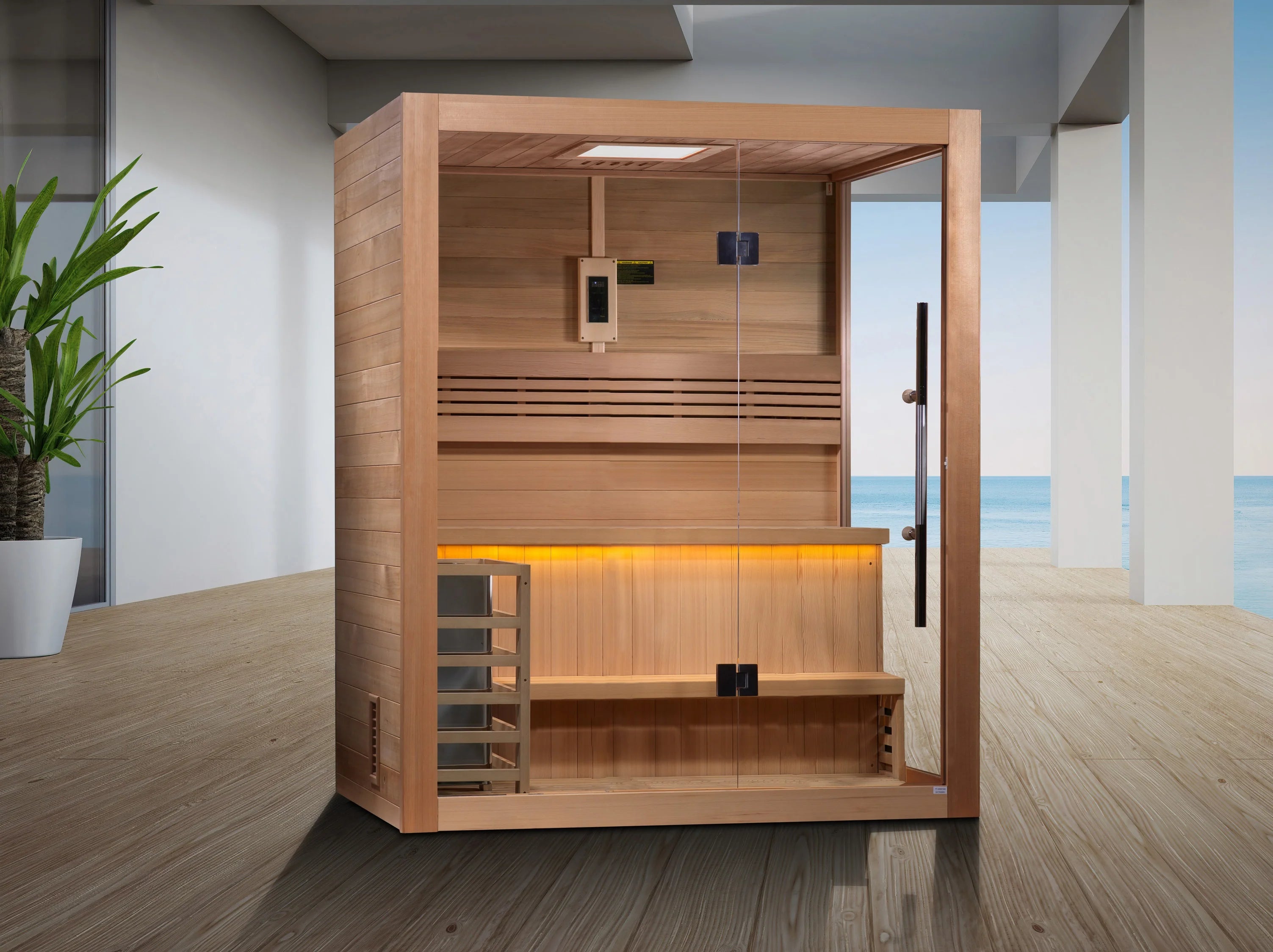 Golden Designs 2025 Hanko Edition 2-Person Traditional Sauna