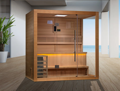Golden Designs Forssa Edition 3-Person Traditional Sauna