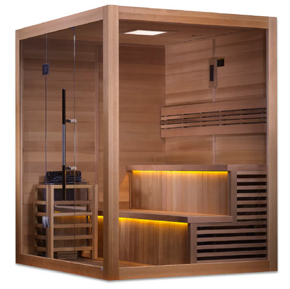 Golden Designs Kuusamo Edition 6-Person Traditional Sauna