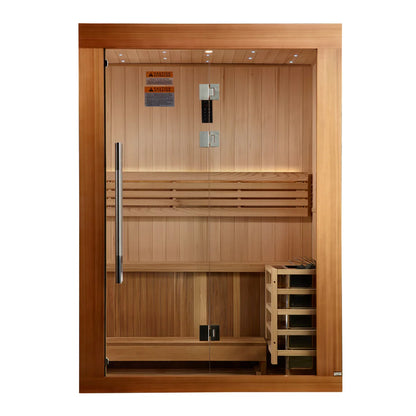 Golden Designs Sundsvall Edition 2-Person Traditional Sauna