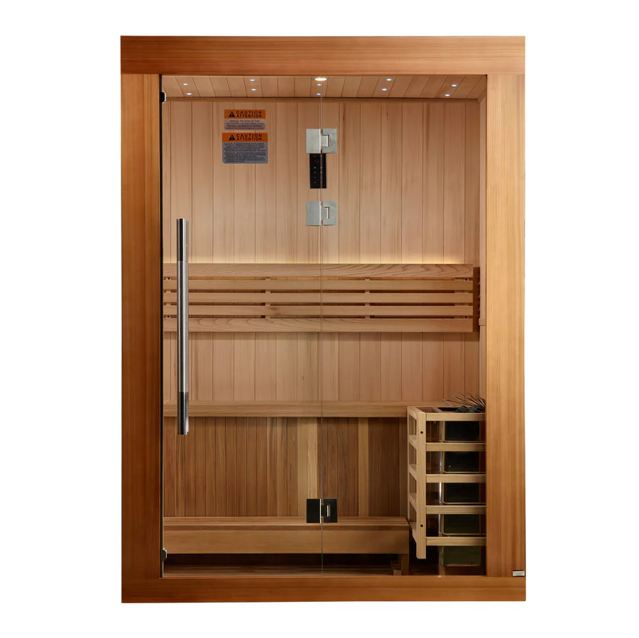 Golden Designs Sundsvall Edition 2-Person Traditional Sauna
