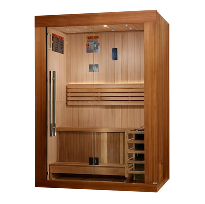 Golden Designs Sundsvall Edition 2-Person Traditional Sauna