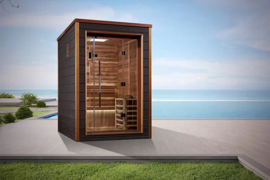 Golden Designs Narvik 2-Person Outdoor Traditional Sauna