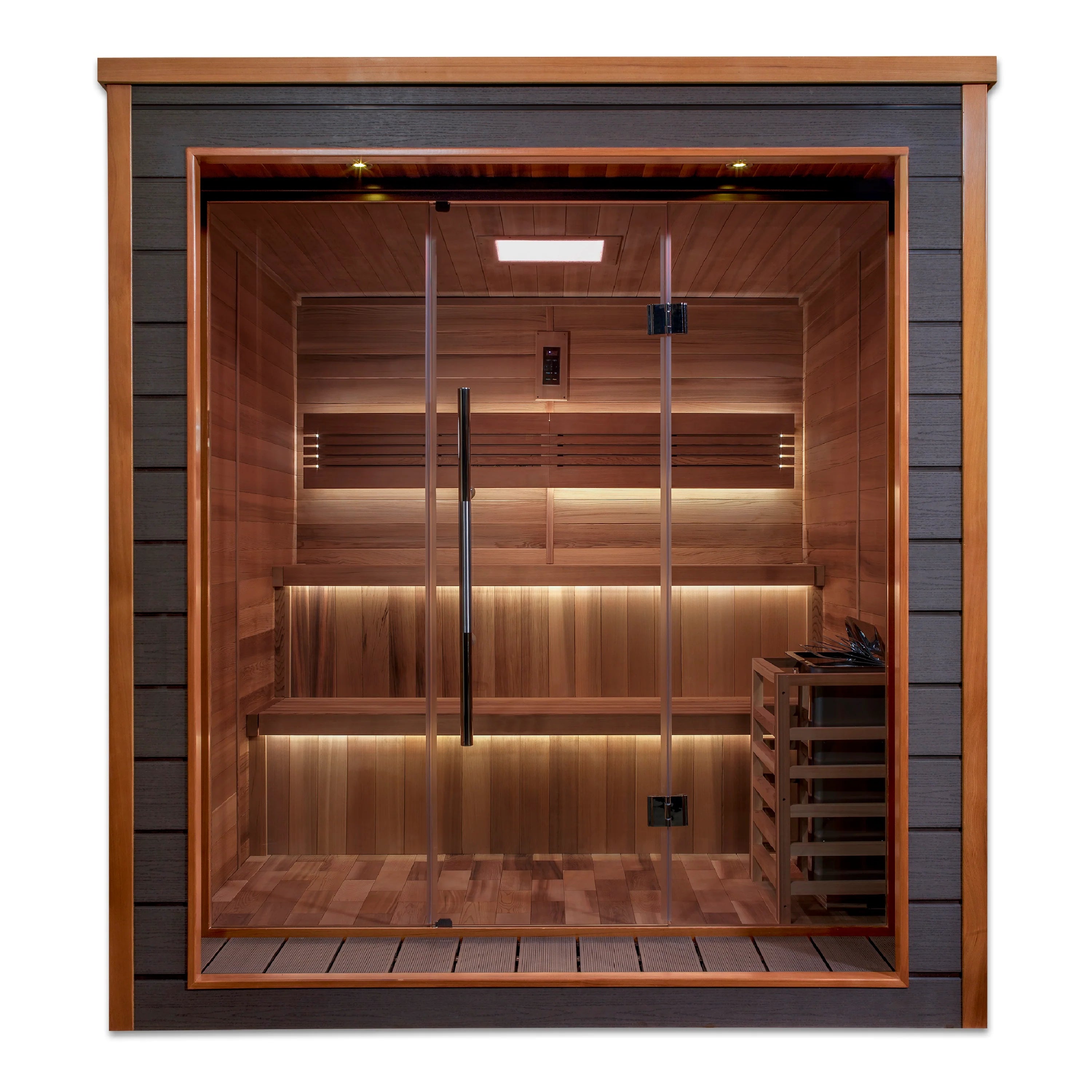 Golden Designs Bergen 6-Person Outdoor Traditional Sauna