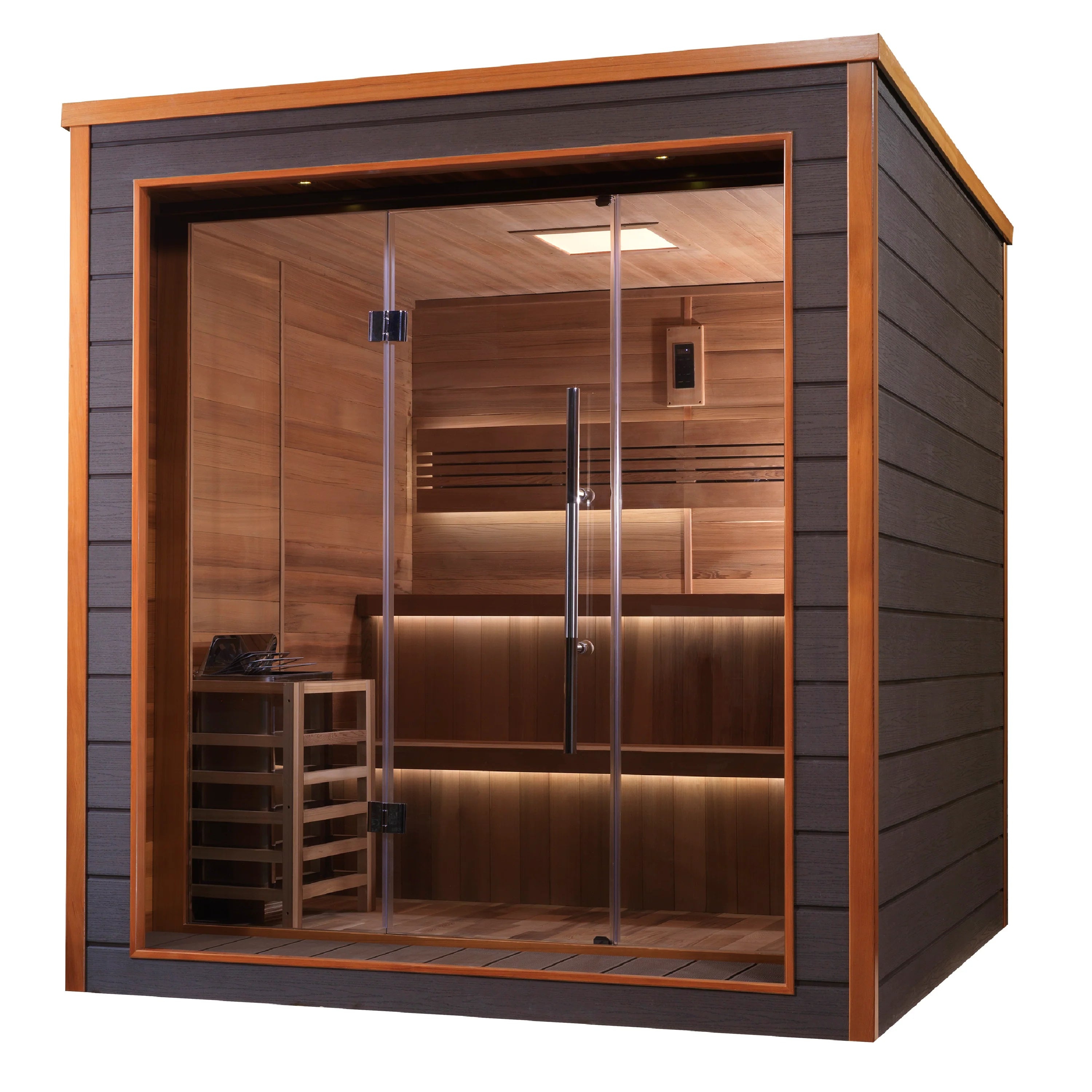 Golden Designs Bergen 6-Person Outdoor Traditional Sauna