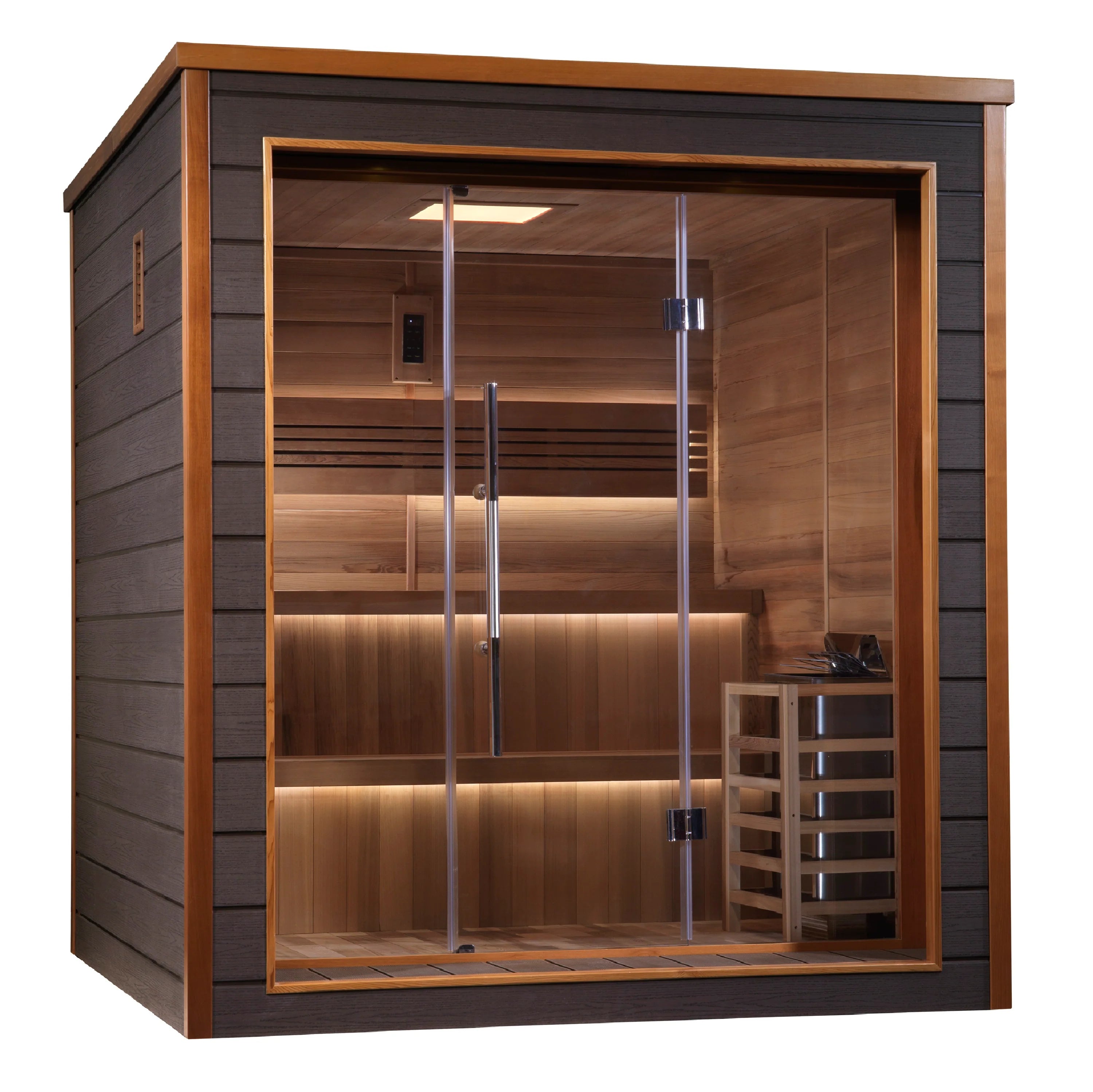 Golden Designs Bergen 6-Person Outdoor Traditional Sauna
