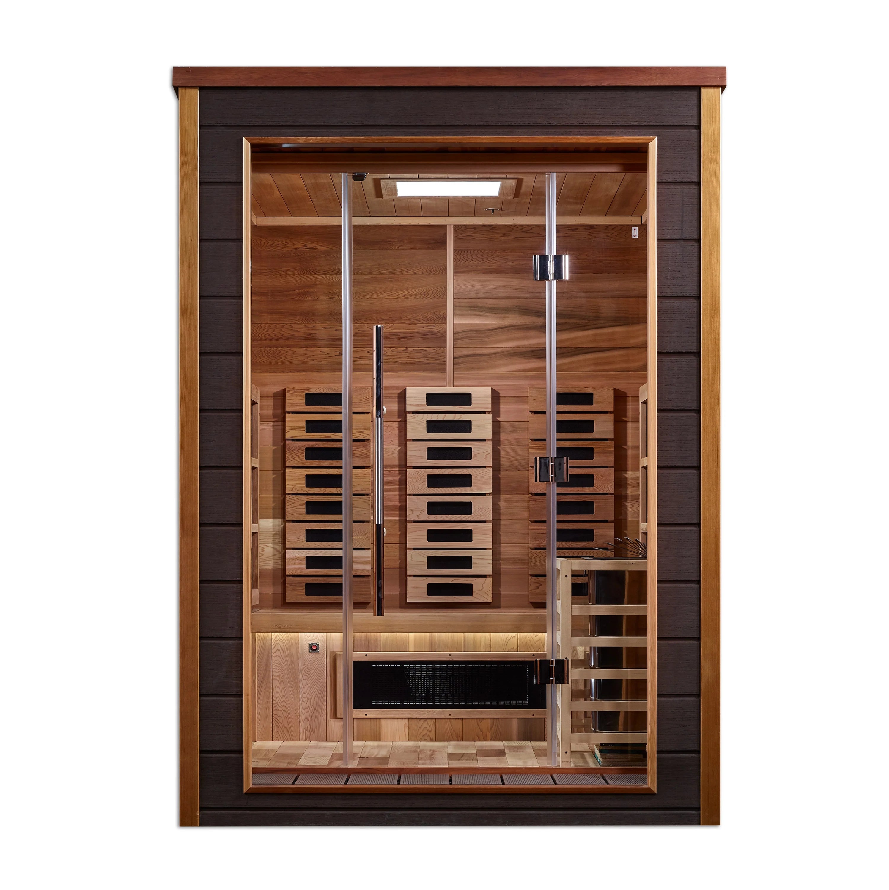 Golden Designs Nora 2-Person Outdoor Hybrid Sauna