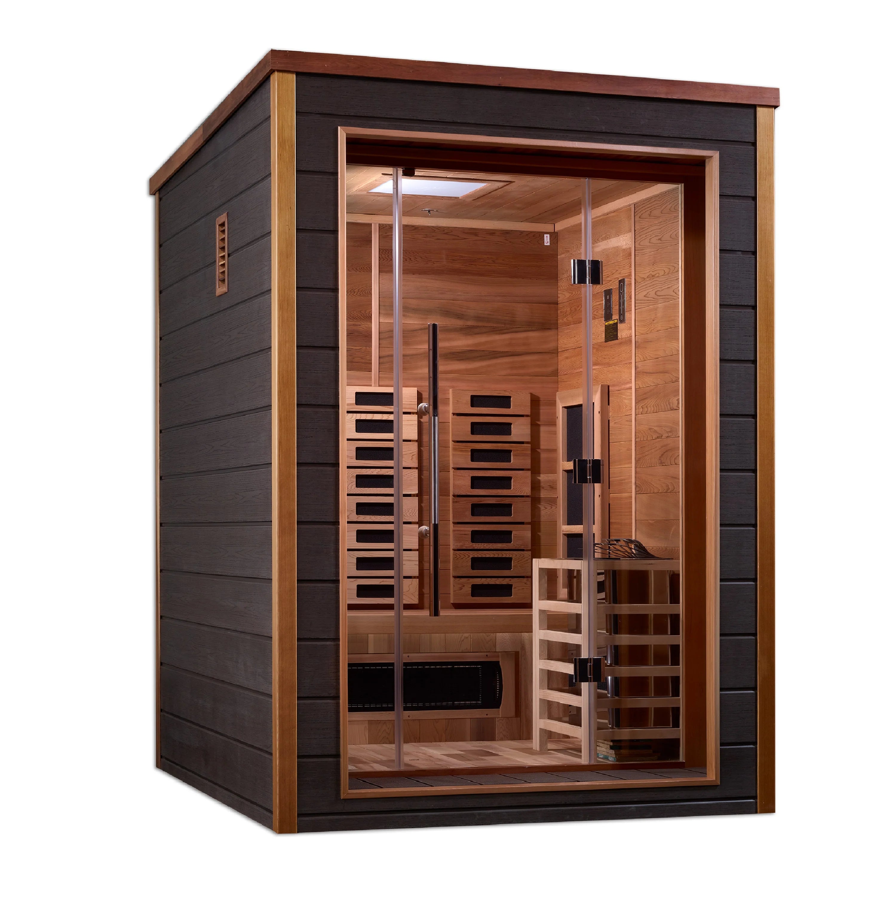Golden Designs Nora 2-Person Outdoor Hybrid Sauna