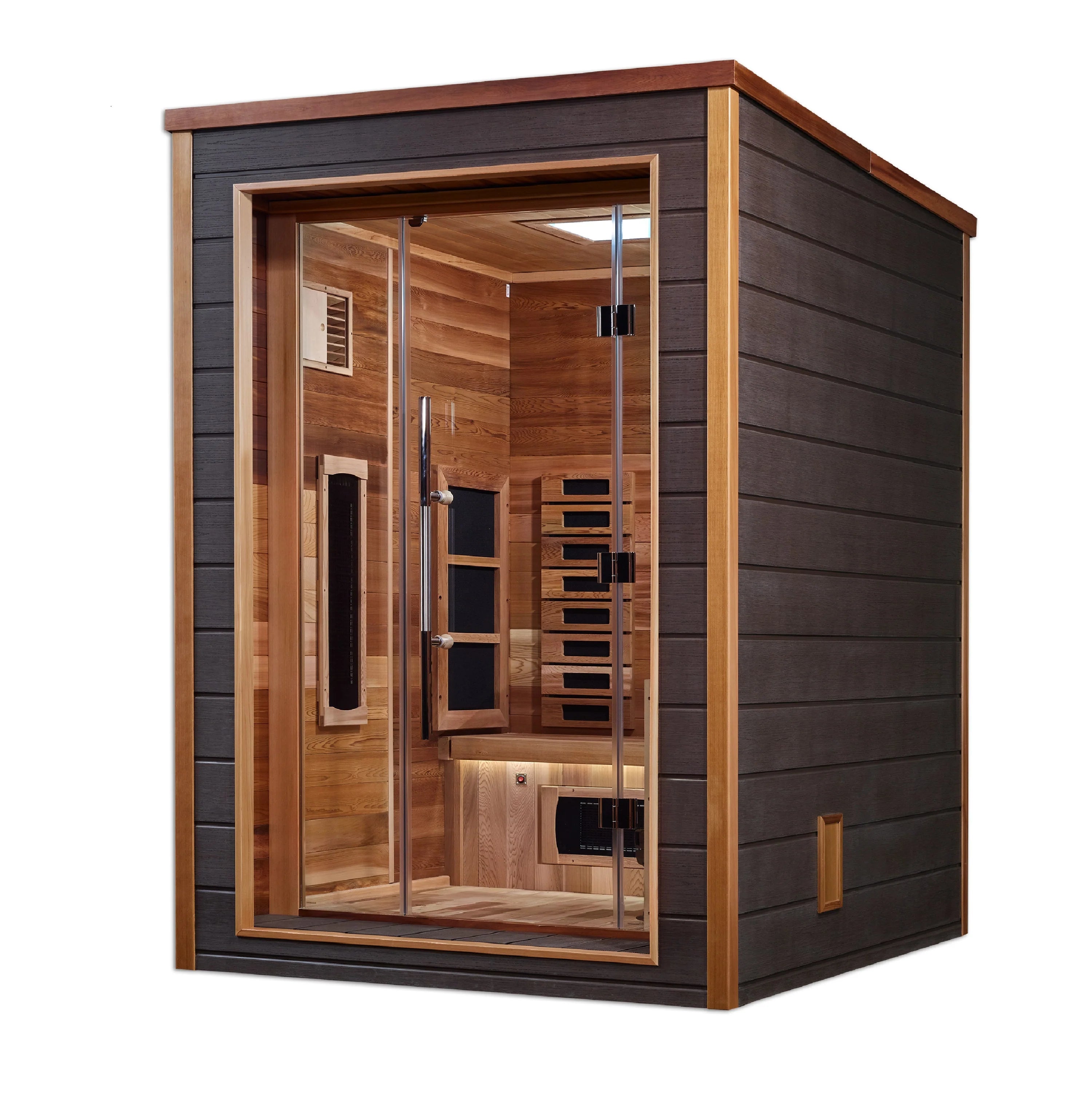Golden Designs Nora 2-Person Outdoor Hybrid Sauna