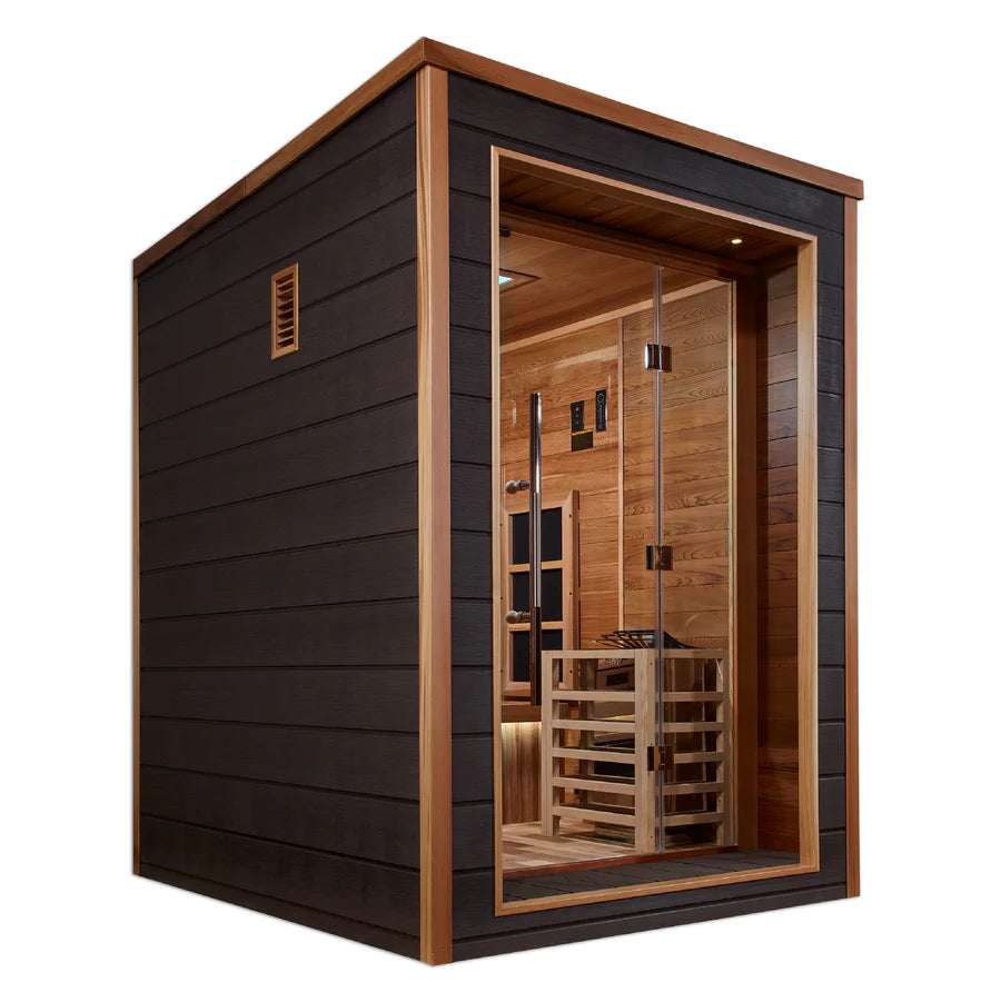 Golden Designs Nora 2-Person Outdoor Hybrid Sauna