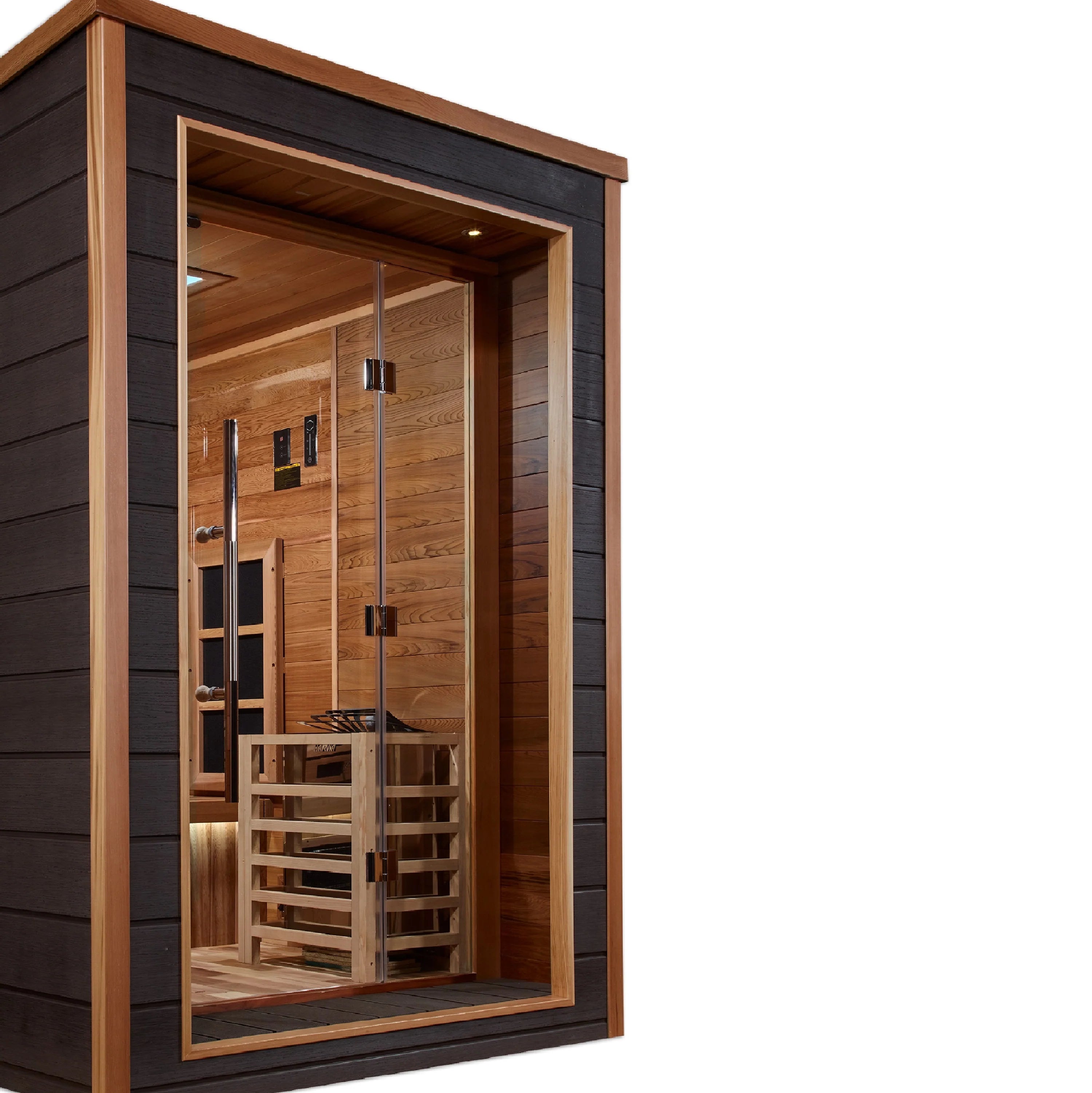 Golden Designs Karlstad 6-Person Outdoor Hybrid Sauna