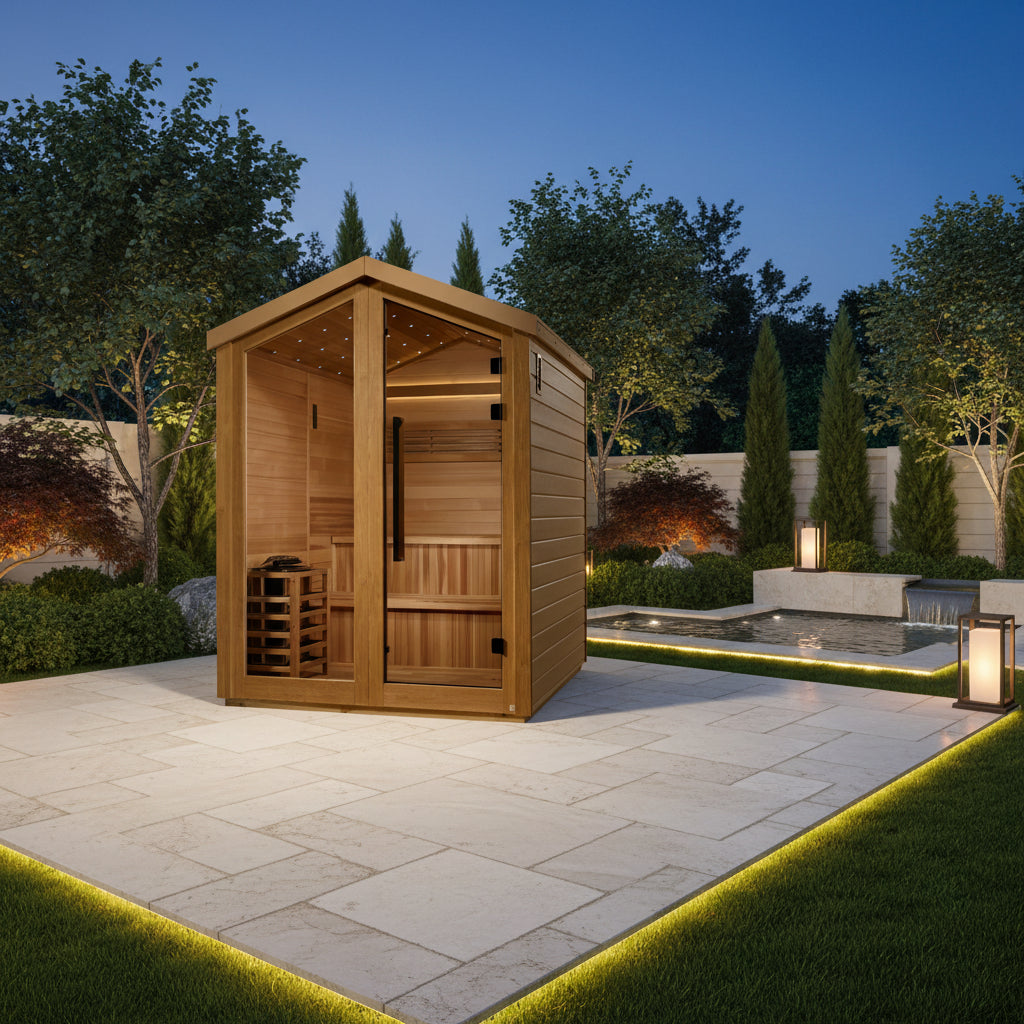 Golden Designs Kaarina 6-Person Outdoor Traditional Sauna