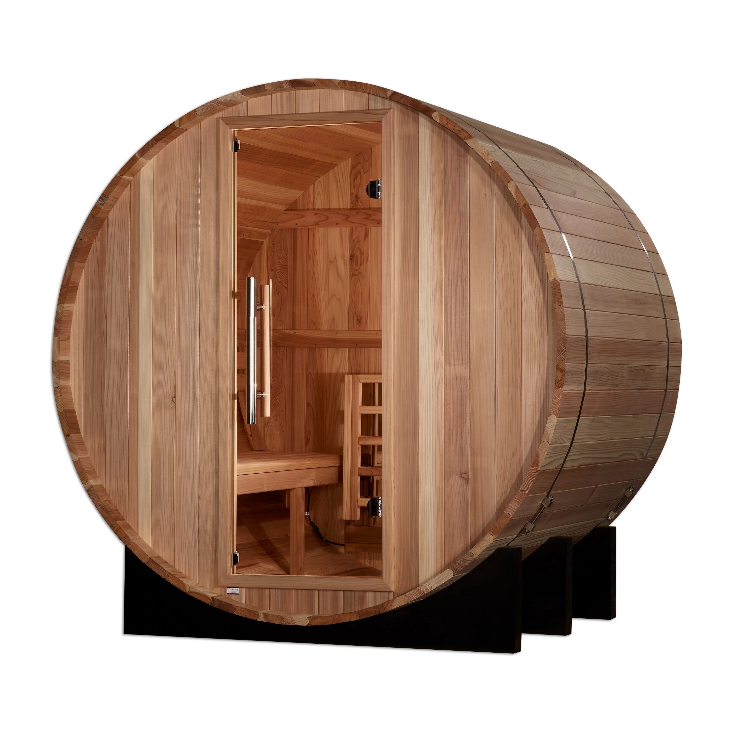 Golden Designs St. Moritz 2-Person Traditional Barrel Sauna