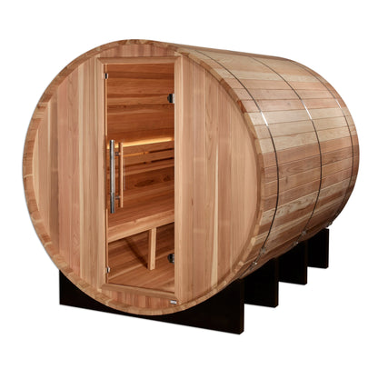 Golden Designs Klosters 6-Person Traditional Barrel Sauna