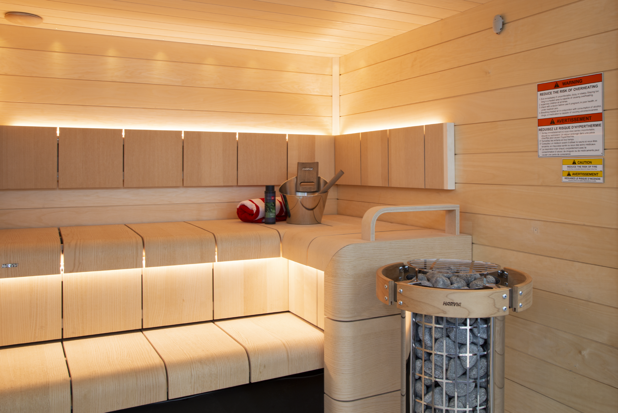 Harvia Cilindro PC110E 10.5kW Sauna Heater