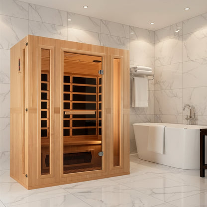 Maxxus Trinity Dual Tech 3-Person Low EMF FAR Infrared Sauna