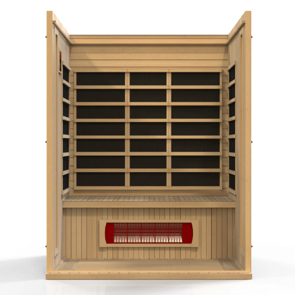 Maxxus Trinity Dual Tech 3-Person Low EMF FAR Infrared Sauna