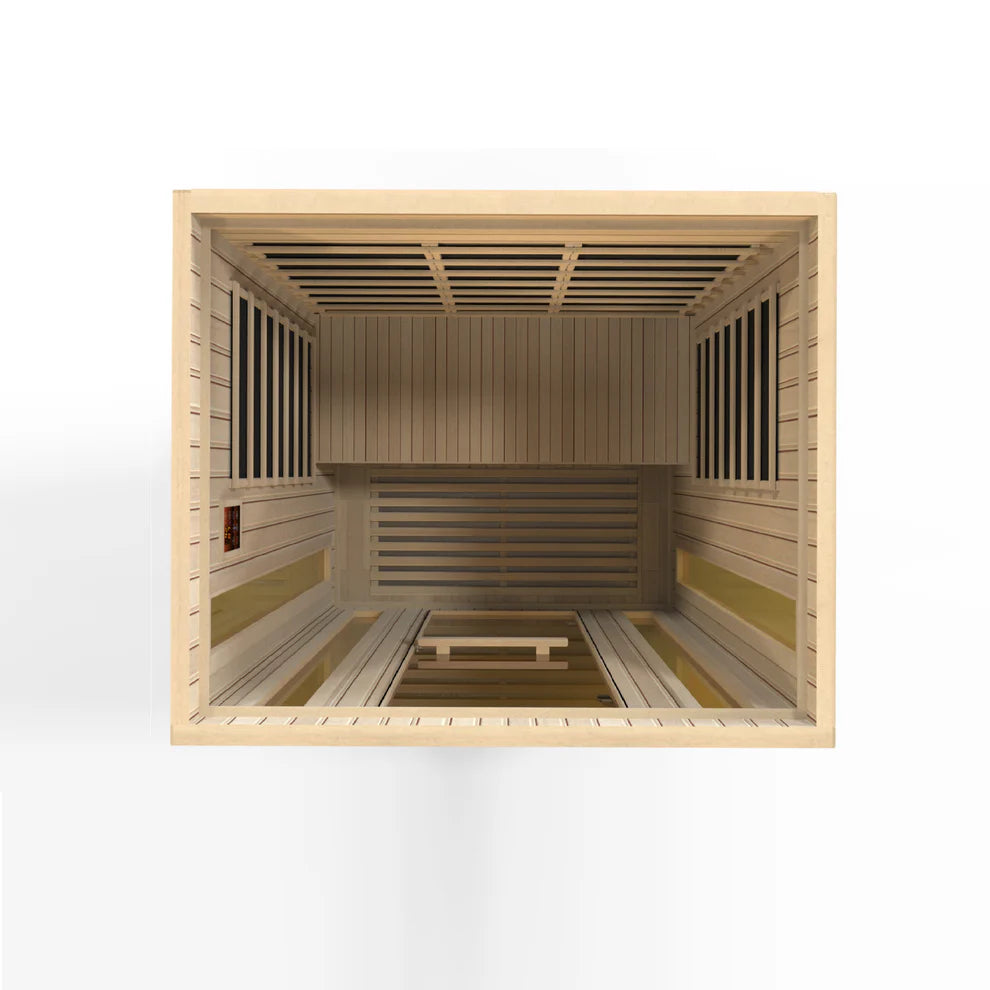 Maxxus Trinity Dual Tech 3-Person Low EMF FAR Infrared Sauna