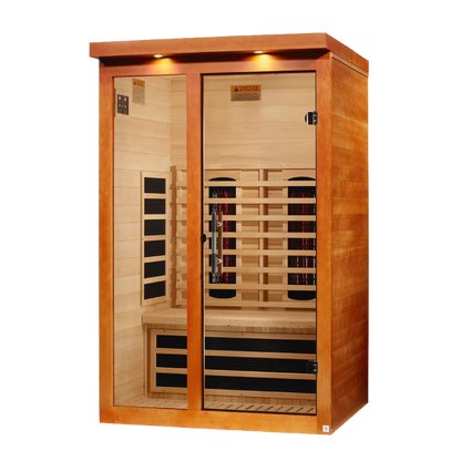 Dynamic Llumeneres 2-Person Full Spectrum Nero Zero EMF FAR IR Sauna