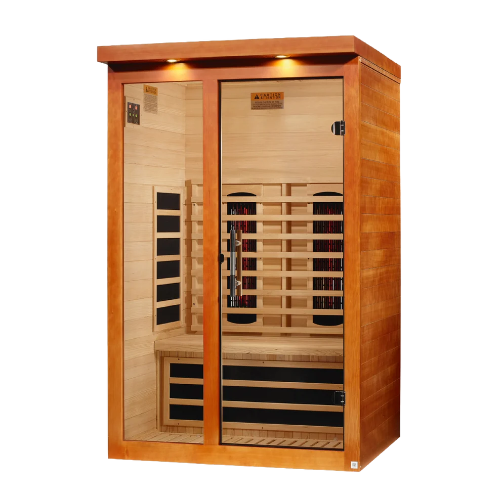 Dynamic Llumeneres 2-Person Full Spectrum Nero Zero EMF FAR IR Sauna