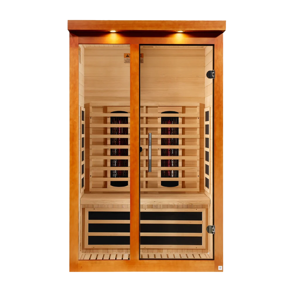 Dynamic Llumeneres 2-Person Full Spectrum Nero Zero EMF FAR IR Sauna