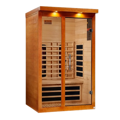 Dynamic Llumeneres 2-Person Full Spectrum Nero Zero EMF FAR IR Sauna