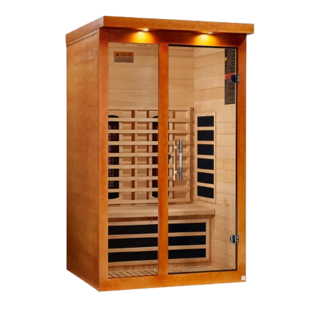 Dynamic Llumeneres 2-Person Full Spectrum Nero Zero EMF FAR IR Sauna