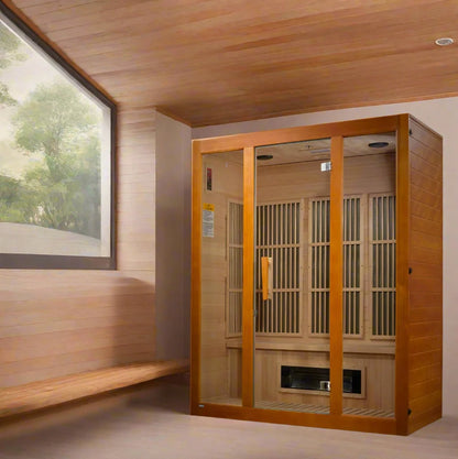 Maxxus Alpine 3-Person Low EMF FAR Infrared Sauna