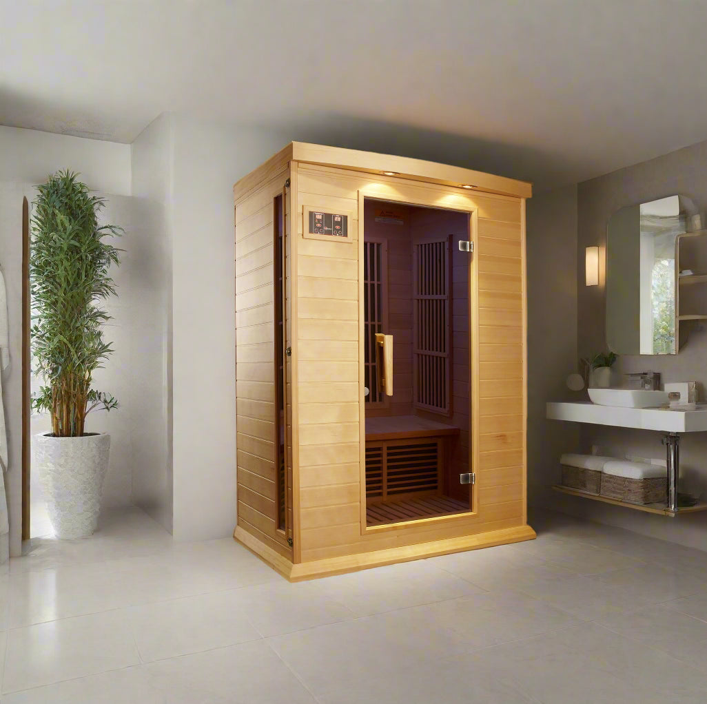 Maxxus Toulouse 2-Person Low EMF FAR Infrared Sauna
