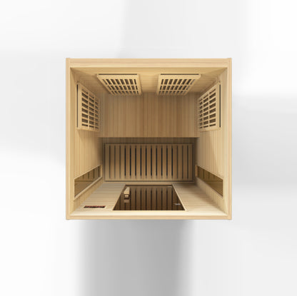 Maxxus Toulouse 2-Person Low EMF FAR Infrared Sauna
