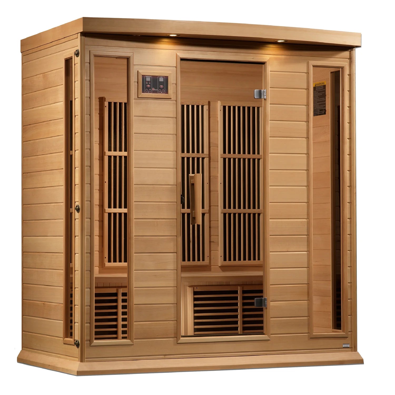 Maxxus 4-Person Near Zero EMF FAR Infrared Sauna Canadian Hemlock