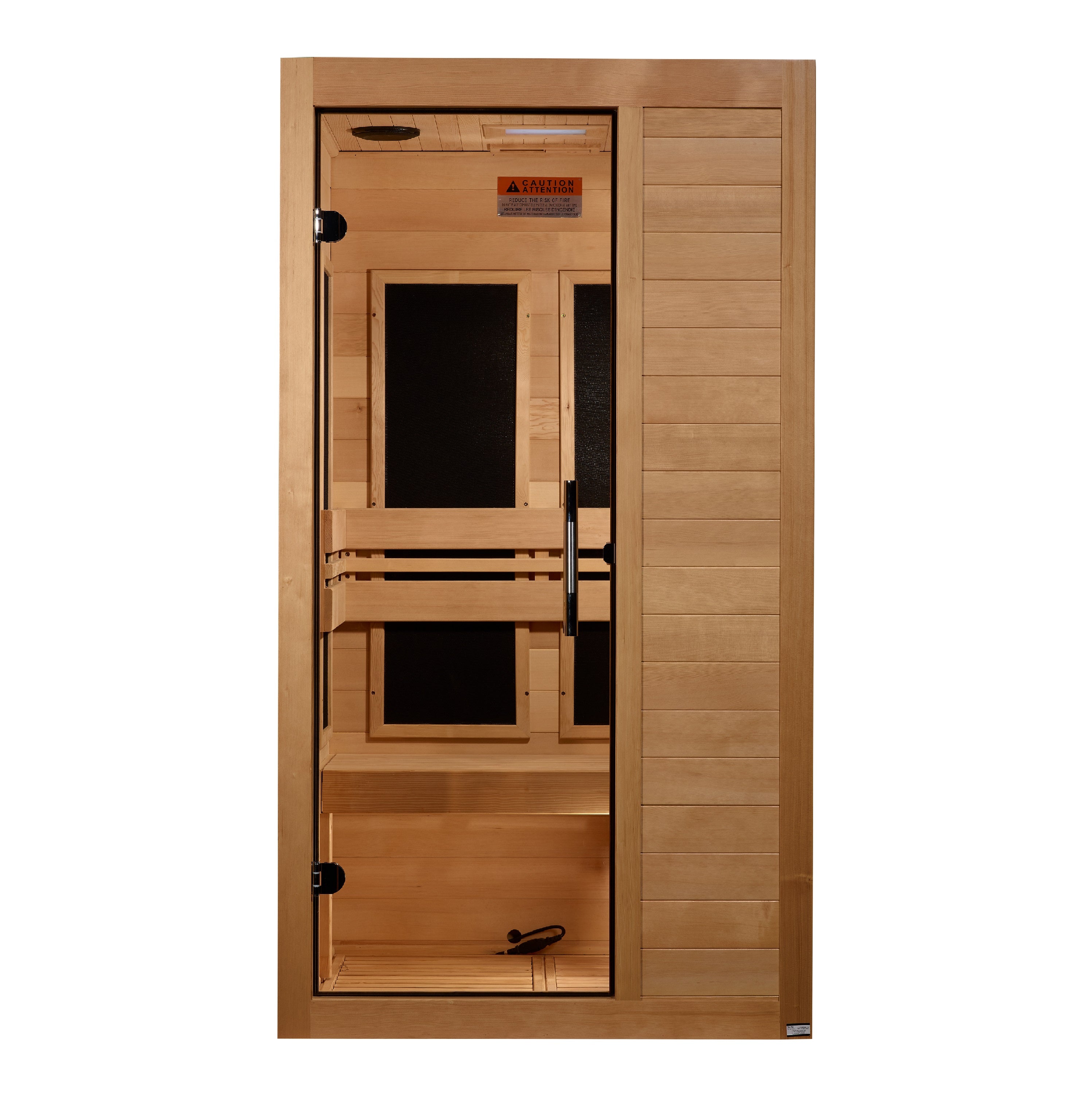 Maxxus S-Line Yoga 1-Person Low EMF FAR Infrared Sauna