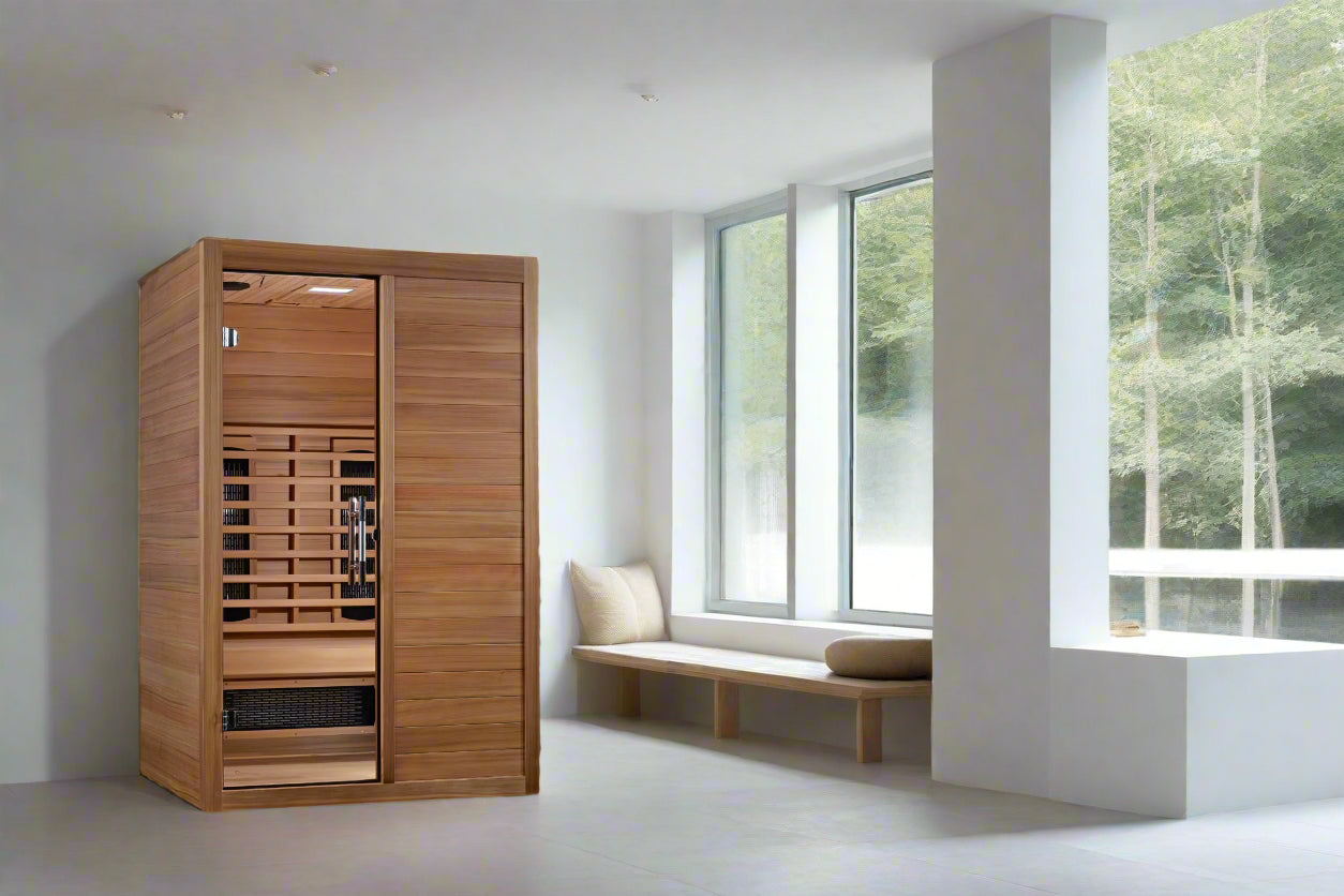 Maxxus S-Line Yoga 2-Person Full Spectrum Near Zero EMF FAR Infrared Sauna