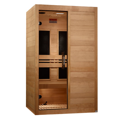 Maxxus S-Line Yoga 2-Person Low EMF FAR Infrared Sauna
