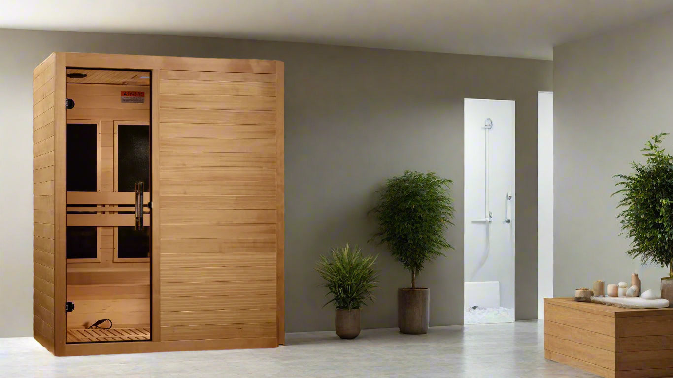 Maxxus S-Line Yoga 3-Person Low EMF FAR Infrared Sauna