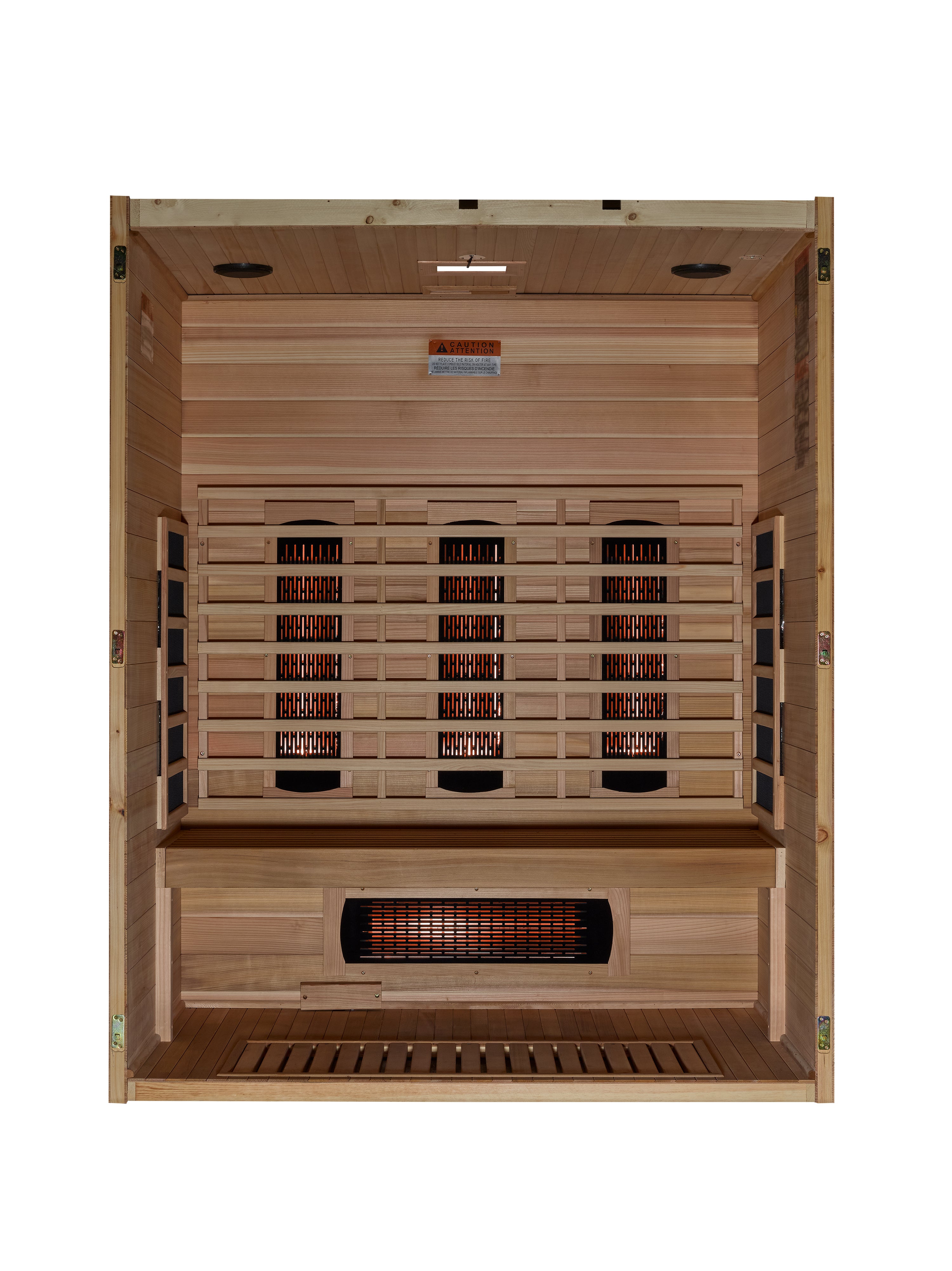 Maxxus S-Line Yoga 3-Person Full Spectrum Near Zero EMF FAR Infrared Sauna