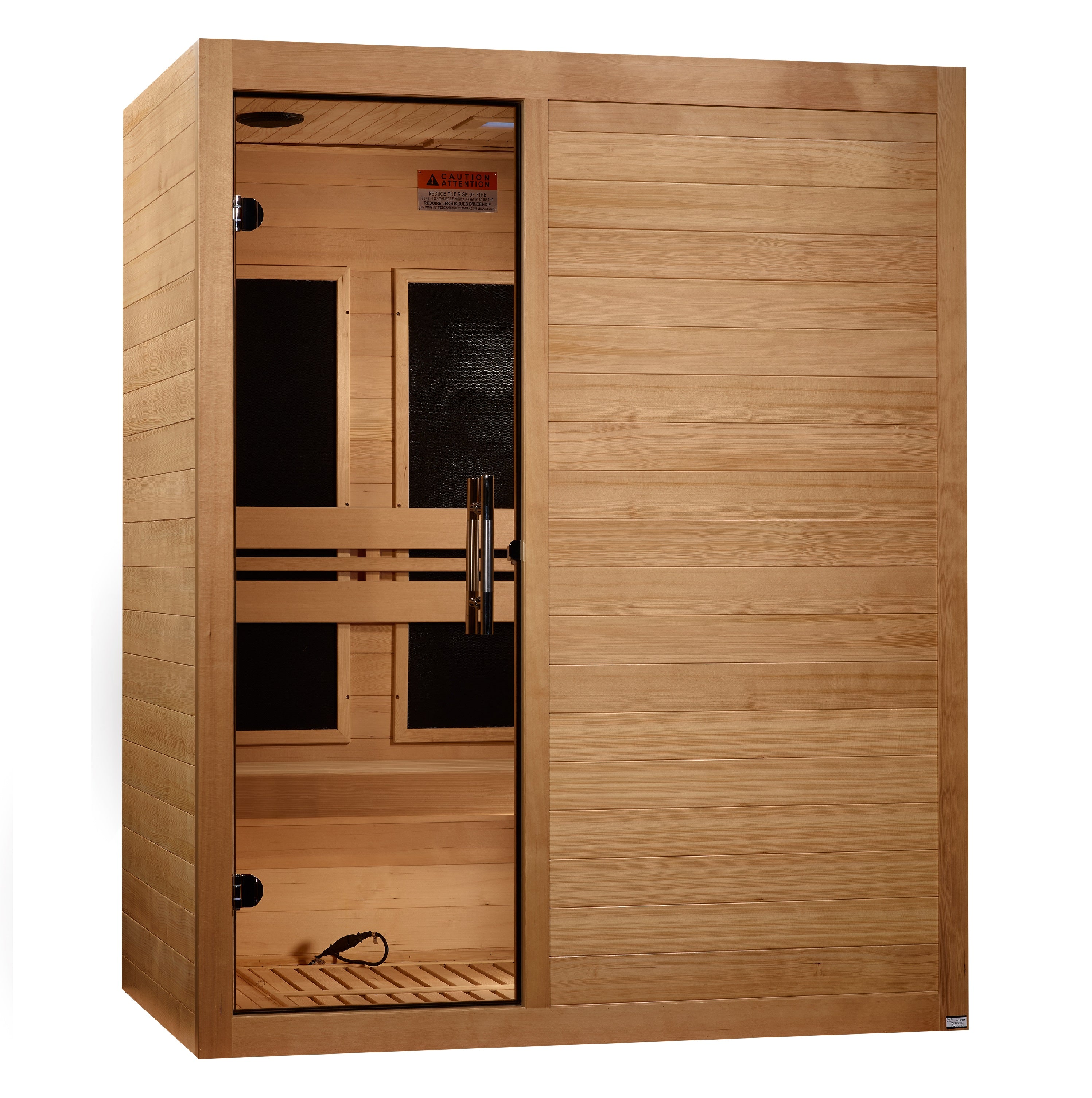 Maxxus S-Line Yoga 3-Person Low EMF FAR Infrared Sauna
