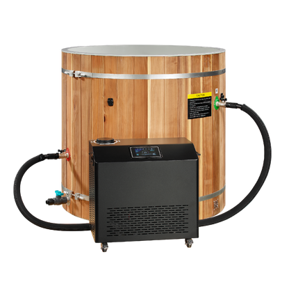 Dynamic Cold Therapy Barrel Cold Plunge PVC Interior