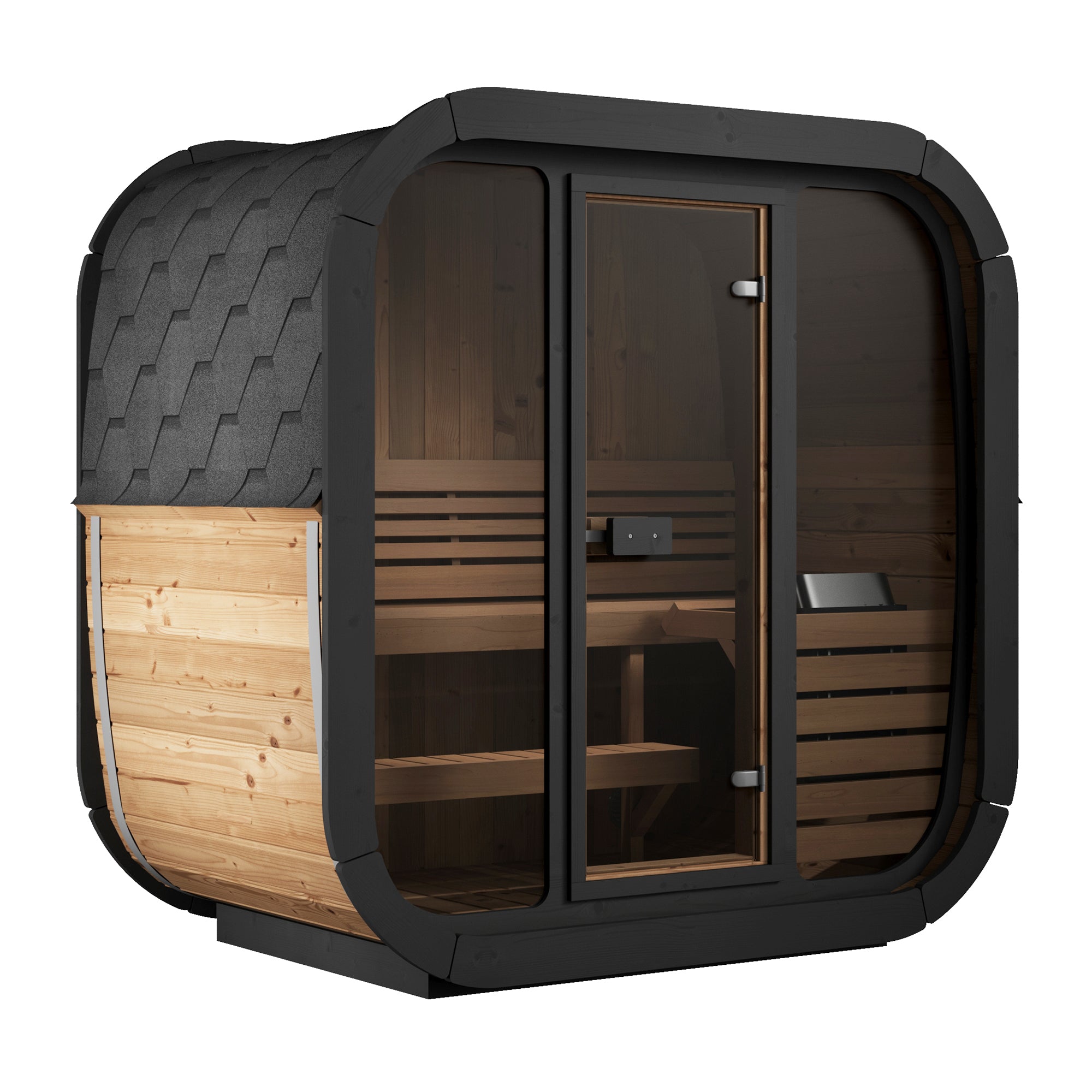 SaunaLife Model CL4G 3-Person Traditional Sauna