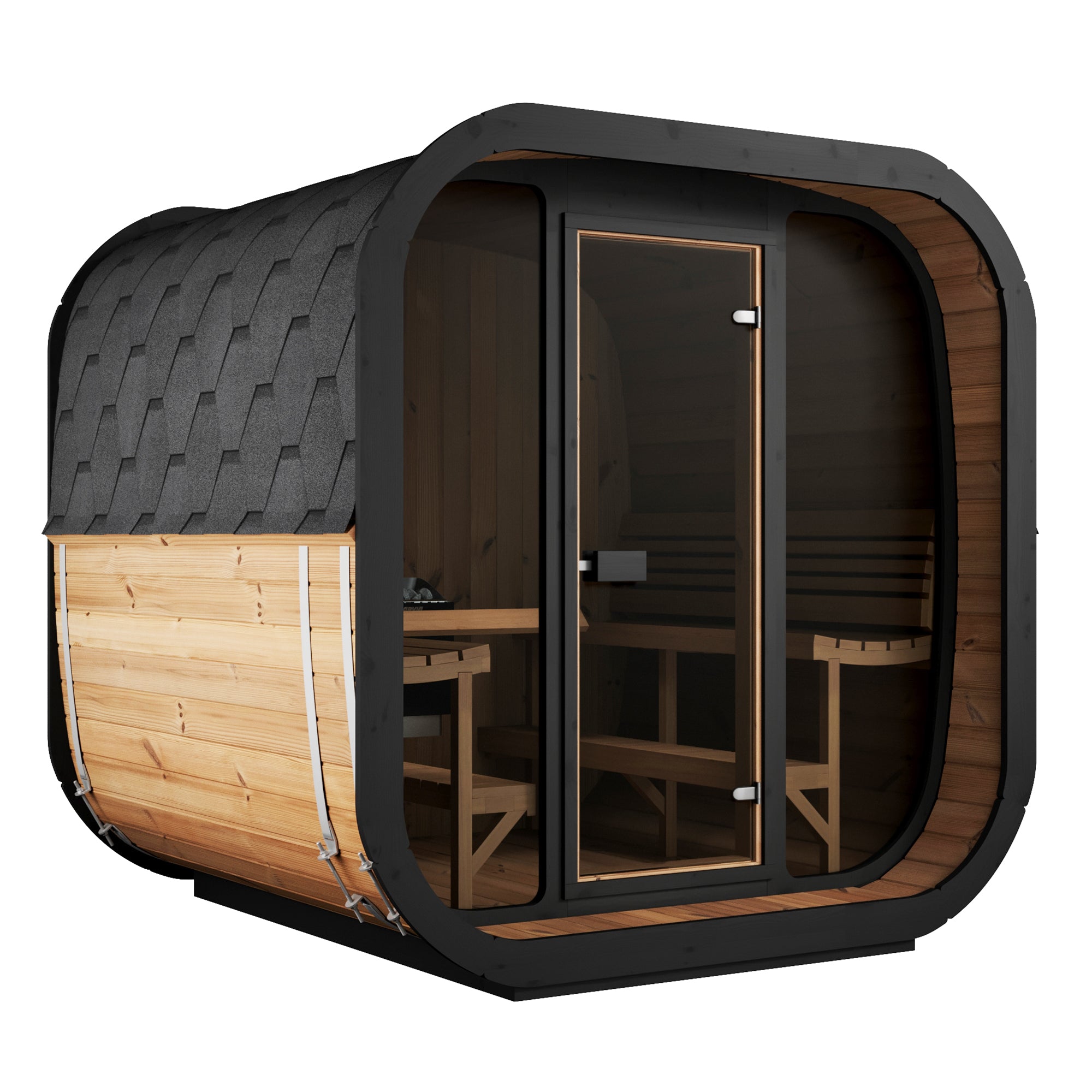 SaunaLife Model CL7G 6-Person Traditional Sauna