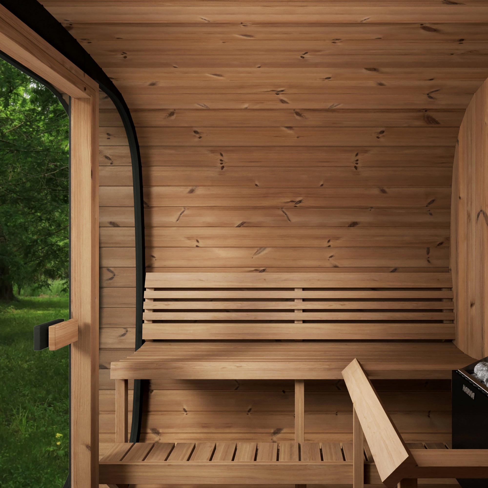 SaunaLife Model CL7G 6-Person Traditional Sauna