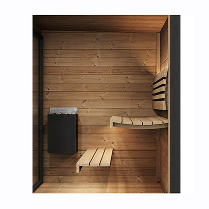 SaunaLife GL4 4-Person Outdoor Sauna