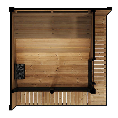SaunaLife Model GL6 6-Person Traditional Sauna