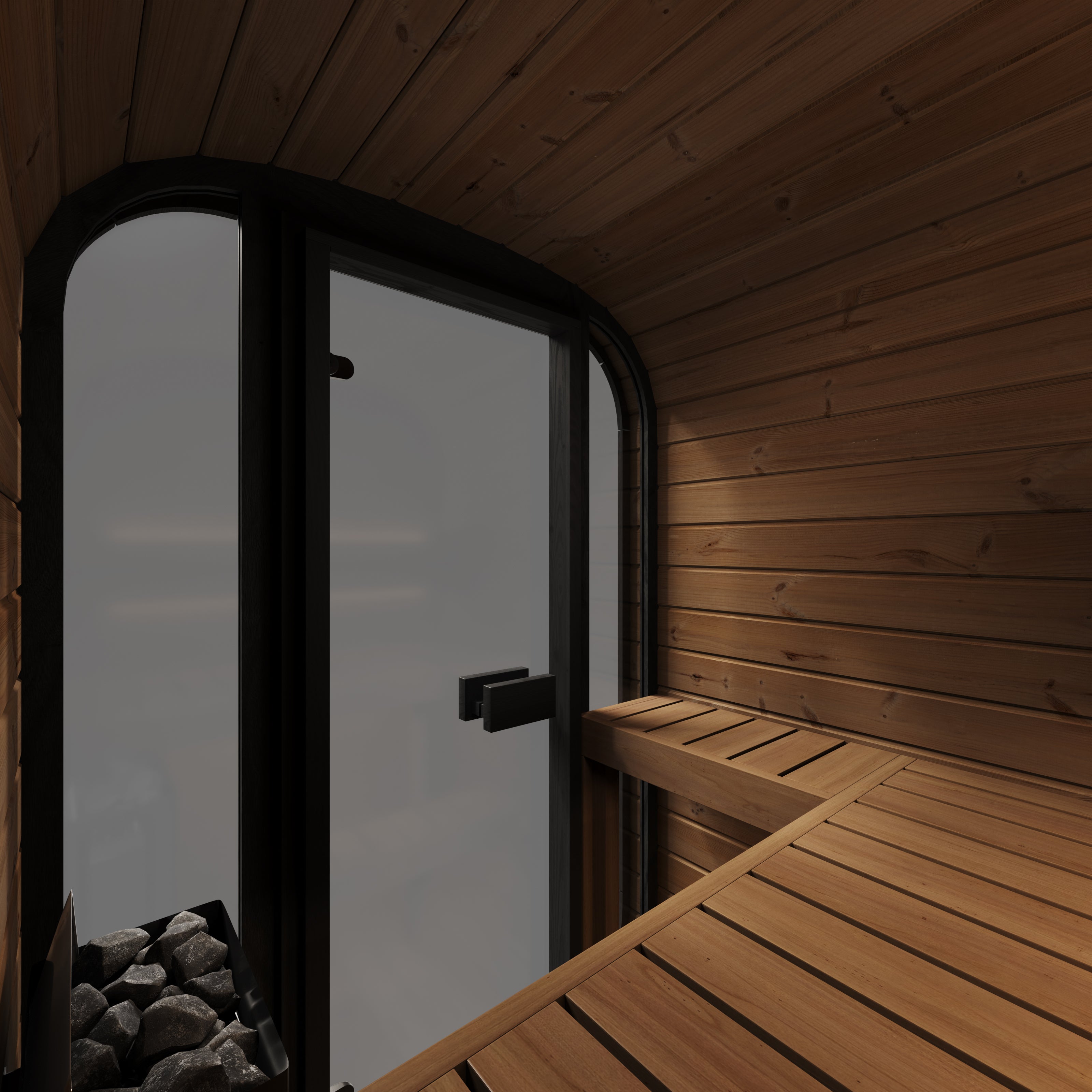 SaunaLife Model CL3G 2-Person Traditional Sauna