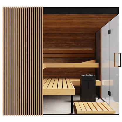 ThermaSol Aalto 4-Person Indoor Sauna Cabin