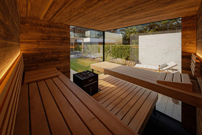 ThermaSol Ombra 5-Person Outdoor Sauna Cabin